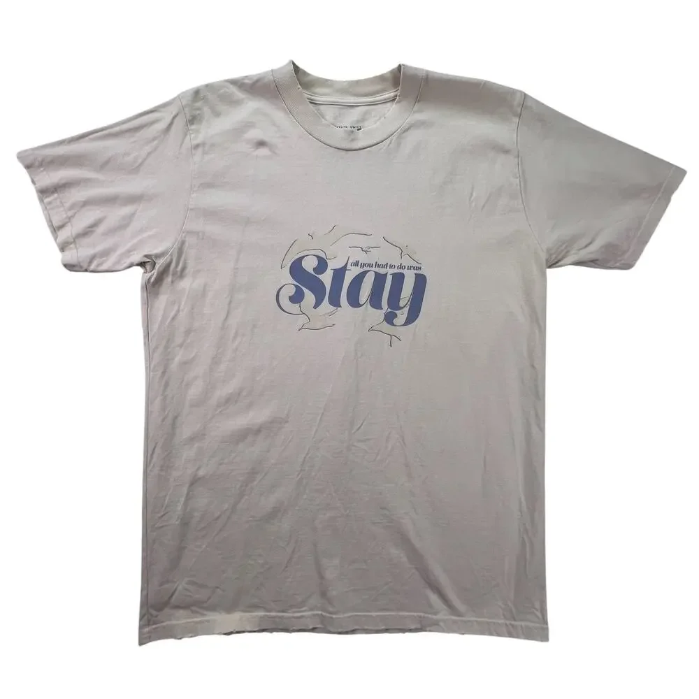 Taylor Swift 1989 Taylor's Version Stay Tee M Official Merch Yellow Graphic Top - Picture 4 of 16
